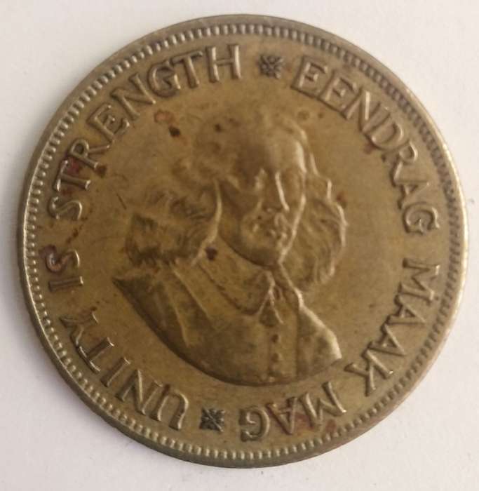 South Africa one cent  1961