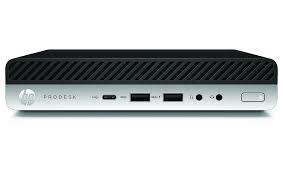 WARRANTED  HP PRODESK  600 * G3 MINI PC*CORE i5-7500T*2.70GHZ * 4 GB RAM*256 GB SSD *CHARGER*NO BOX