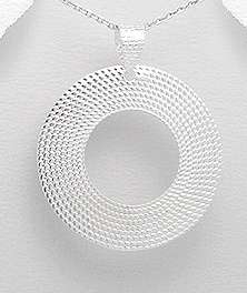 SOLID STERLING SILVER PENDANT