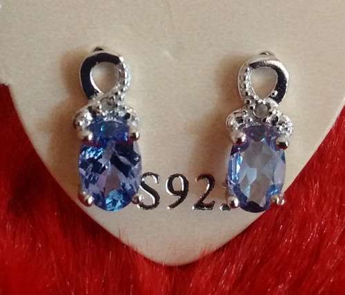 ***IN STOCK***REAL STONES!!!*** 0.84 CT GENUINE TANZANITE  0.925 STERLING SILVER