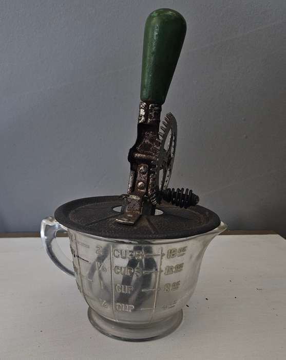 Vintage beater in jug