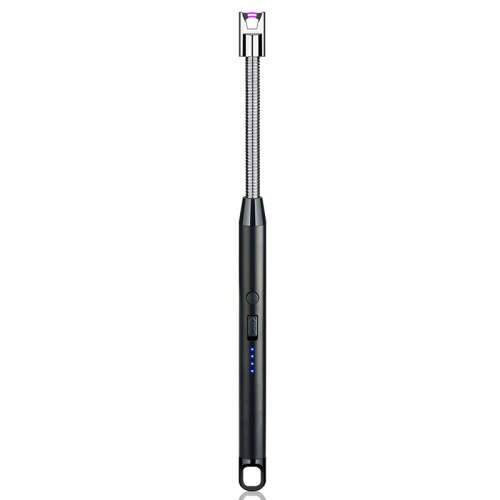 USB Rechargeable Electronic Arc Lighter with Flexible 360º Windproof for Cigarette Kitchen
