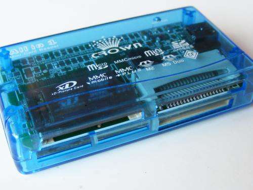 USB 2.0 All in 1 card reader/writer - (CR-49)
