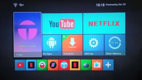 UHD 8K Android TV BOX with 4GB Ram and 64GB storage