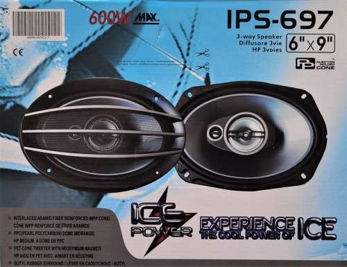 Ice Power IPS-697 6X9 600w 3 way