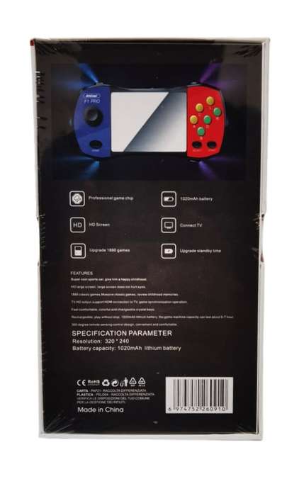 F1 PRO Hand Held Sports Car Game Console