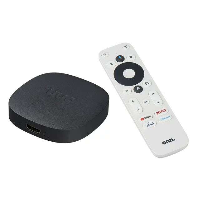 onn Google Certified TV Box 4K Streaming UHD Resolution, All Apps Compatible