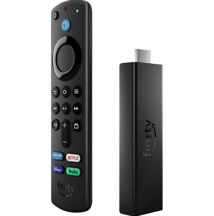 Amazon FireStick 4K 8GB Streaming Device, Alexa Voice Remote 3rd gen Wi-Fi 6e