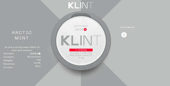 Klint Nicotine Pouches Mix Combo