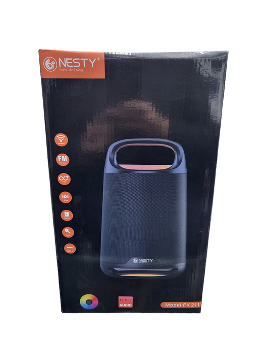 NESTY Bluetooth Portable FK-211 Wireless Bluetooth Speaker Blue
