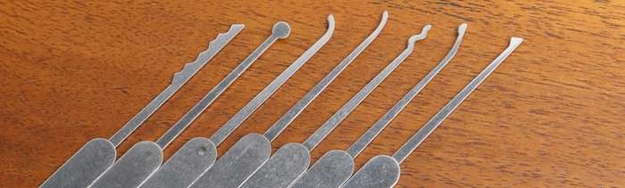Lock Pick Set - SouthOrd C801 - 9 Piece + Leather Case