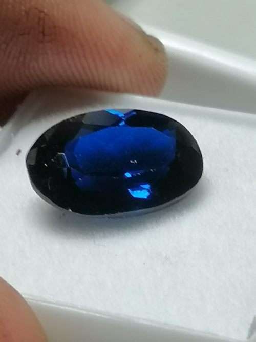 7.05CT  Natural Deep Blue Tanzanite Certified