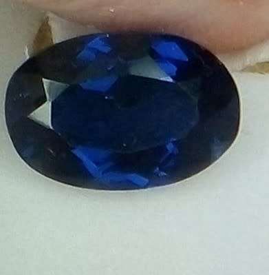 7.05CT  Natural Deep Blue Tanzanite Certified