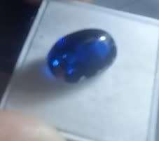 7.05CT  Natural Deep Blue Tanzanite Certified