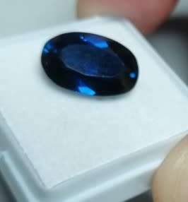 7.05CT  Natural Deep Blue Tanzanite Certified
