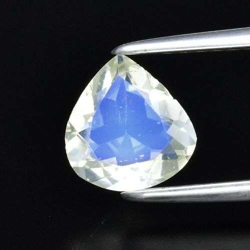 0.73Ct- Certified -Natural Pear shaped Moonstone