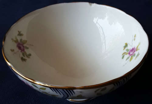 COAL PORT BONE CHINA, PARTIAL DEMITASSE SET IN THE TRELIS ROSE DESIGN