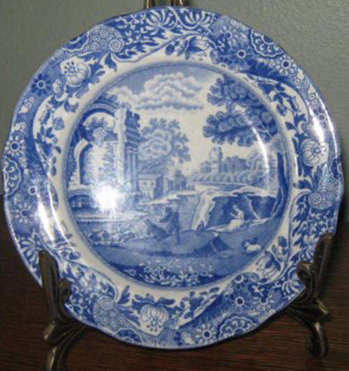 R1.00 UNBELEIVABLE START FOR THIS SMALL C1939, COPELAND SPODES ITALIAN PLATE