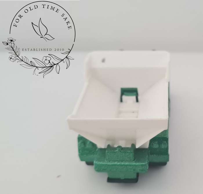 Mattel Matchbox 1990 Highway Maintenance Truck Green With White Hopper MB222