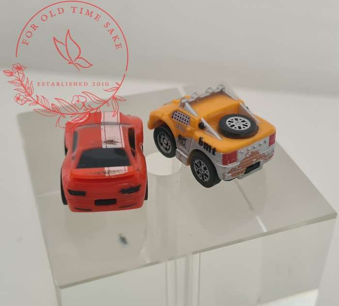 2x Nano speed micro Cars