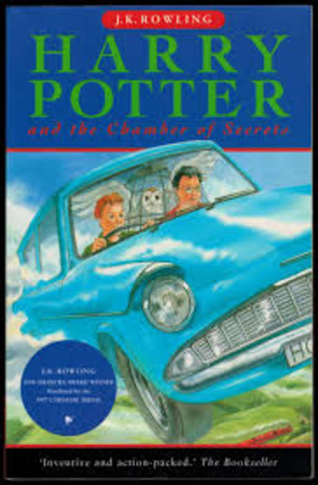 Harry Potter and the chamber of secrets.  J. K. Rowling