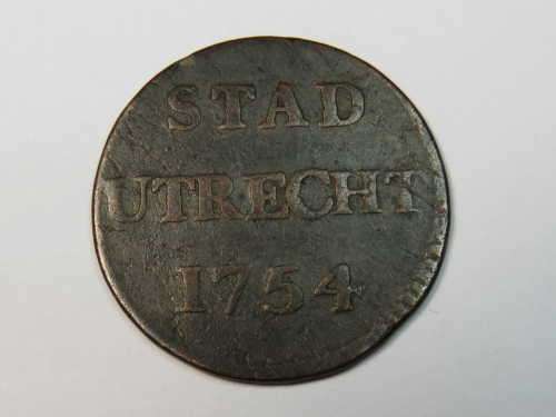 Netherlands 1754 Stad Utrecht Duit