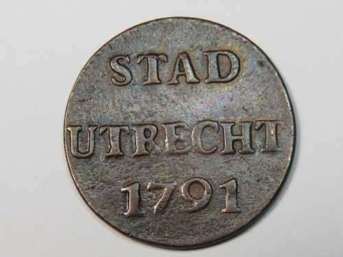 1791 Netherlands Stad Utrecht Duit