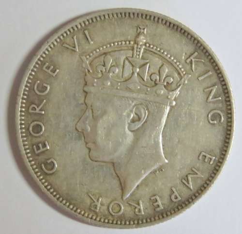 Southern Rhodesia 1942 half crown - XF+