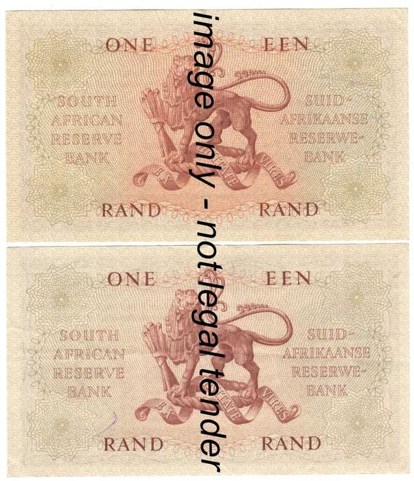Full set of R1 notes - All in excellent condition - some with light folds