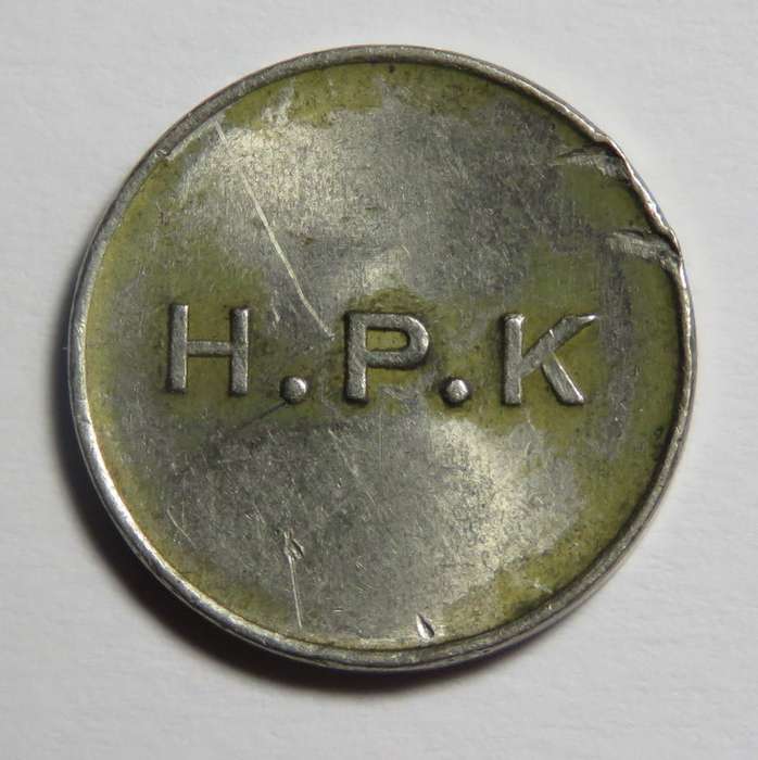 General Post Office 5 cent token - number D 29