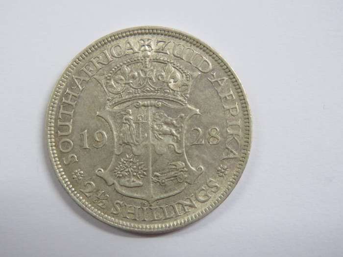 1928 SA Union half crown - VF