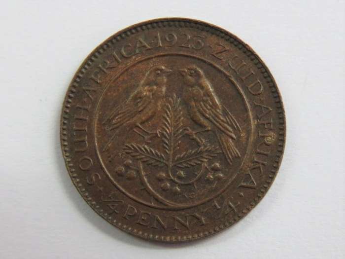 1923 SA Union farthing - EF