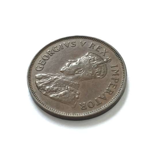 1934 SA Union Half Penny AU
