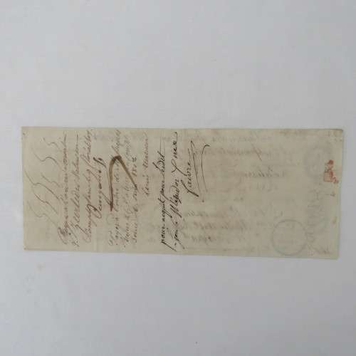 1805 French Napoleonic Bill of Exchange - 5000 Francs - Excellent condition
