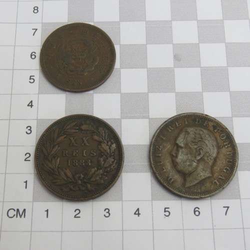 Lot of 5 coins all older than 100 years each