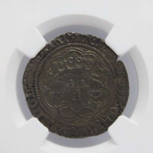England 4 P Calais S 1836 Henry V1 graded AU 55 by NGC Joint top grade (1422-30)