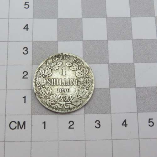 1896 ZAR Paul Kruger shilling