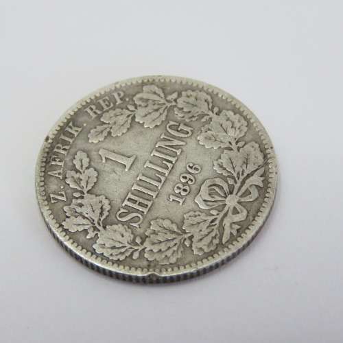 1896 ZAR Paul Kruger shilling