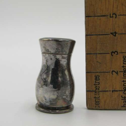 Louis Plate salt and pepper holders - as new in box