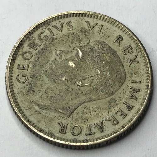 1938 SA Union shilling - EF+