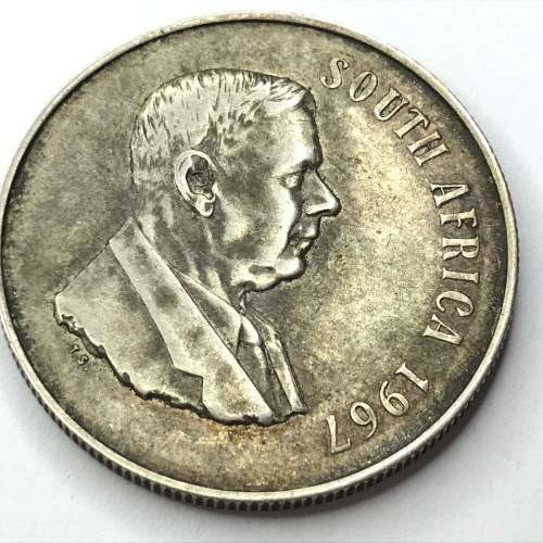 1967 silver rand - Pregnant springbok Best example I have seen
