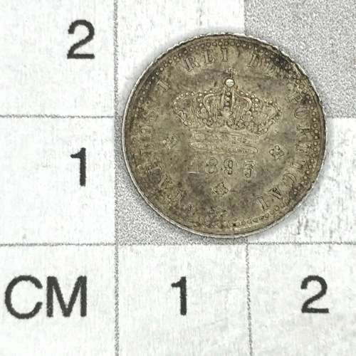 1893 Portugal 50 Reis - AU+