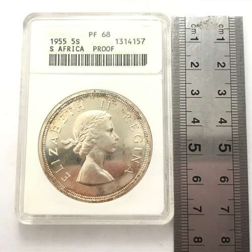 1955 South Union crown graded PF 68 by ANACS a Top Coin Only 2850 minted
