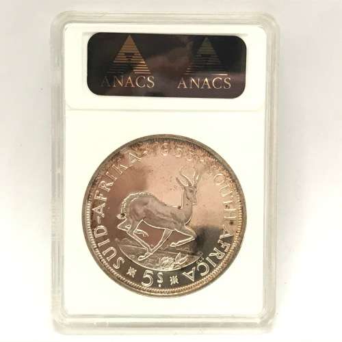 1955 South Union crown graded PF 68 by ANACS a Top Coin Only 2850 minted