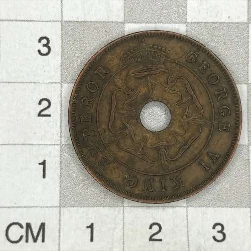 1942 Southern Rhodesia Penny - XF - SCRACE