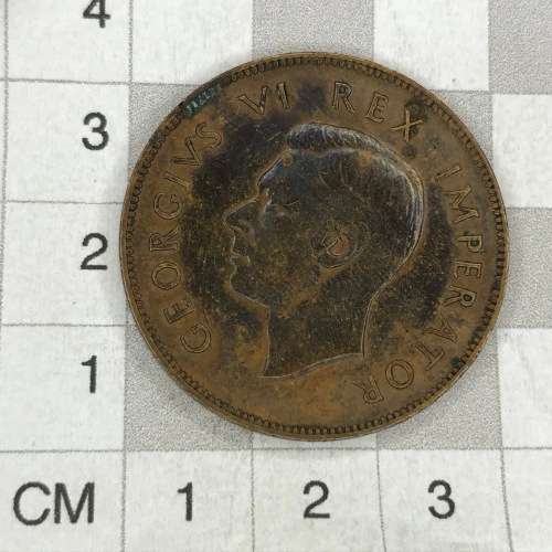 1947 SA Union One Penny - Scarce
