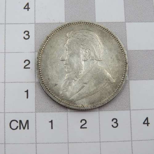 1896 ZAR Paul Kruger 2 shilling VF