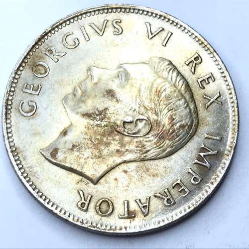 1942 SA Union Half Crown - AU