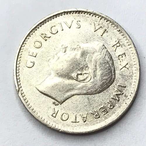 1945 SA Union Tickey - mint lustre