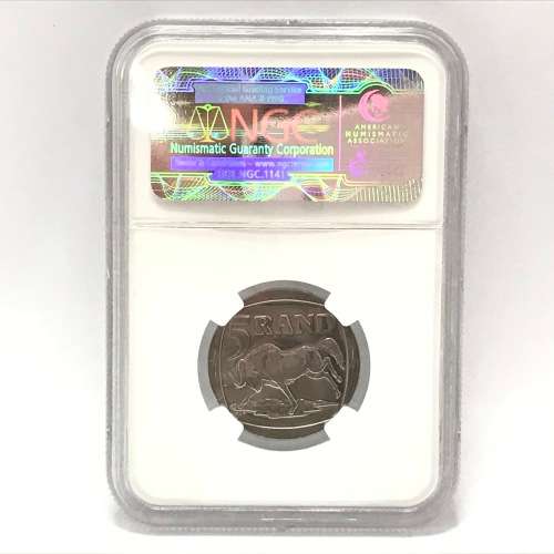 2000 RSA Mandela MS65 graded by NGC